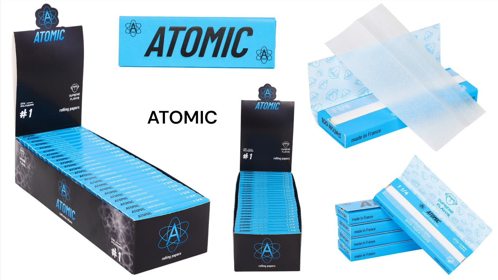 PAPEL ATOMIC NEGRO #9 (100H*50L) PAPEL ATOMIC NEGRO #9 (100H*50L)